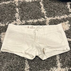 Hollister Women's White Shorts